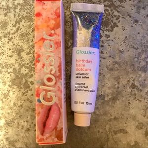 New in box!!! Glossier Birthday Balm dot com